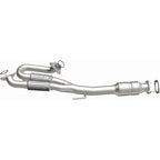Magnaflow Conv DF 2011-2014 Maxima 3.5 L Underbody exhaust system for offroad performance upgrades.