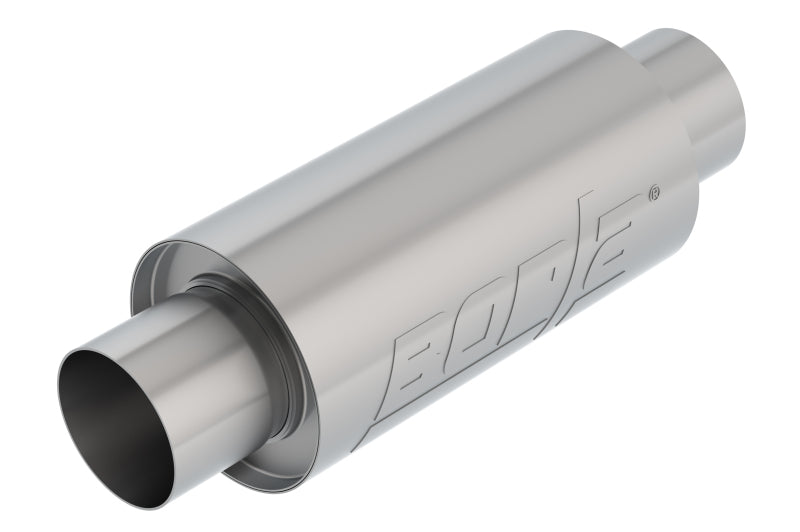 Borla Universal Resonator Option 3in Center/Center 5in Round x 10in for offroad performance upgrades