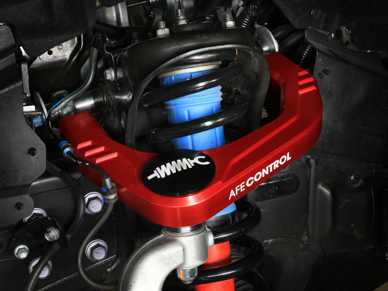 aFe Control 24-26 Toyota Tacoma Upper Control Arms - Set (Red) Secondary image