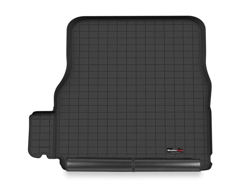 WeatherTech 2021+ Tesla Model X (6/7 Pas.) Behind 2nd Row Cargo Liner w/Bumper Protector - Black Secondary image