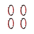 KC HiLiTES FLEX ERA LED Light Bar Bezel Kit for 10in. Segments - Red, offroad lighting and electrical, exterior accessories for trucks.