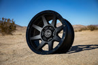 ICON Rebound 18x9 6x135 6mm Offset 5.25in BS 87.1mm Bore Double Black Wheel in desert