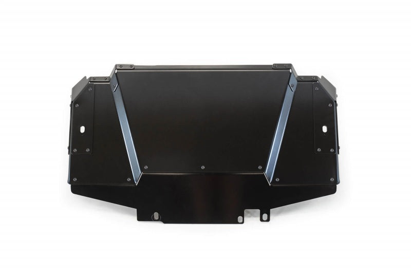 Addictive Desert Designs 21-22 Ford Bronco Bomber Skid Plate for offroad performance upgrades.
