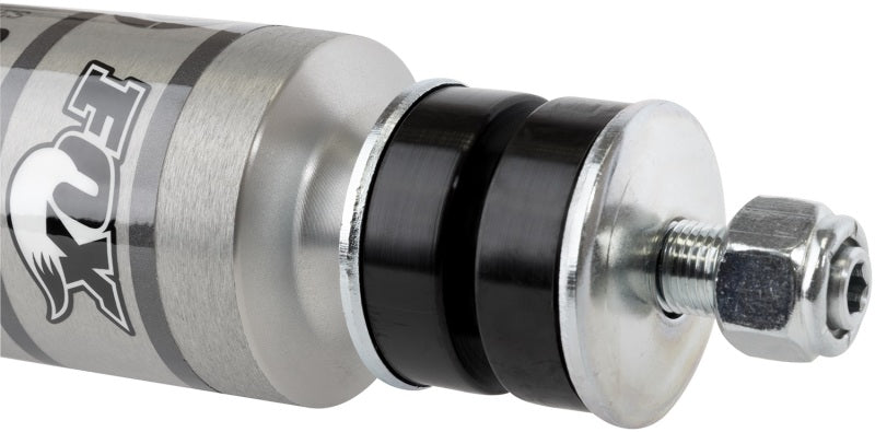 Fox 09+ Dodge 1500 2WD 2.0 Performance Series 5.1in. Smooth Body IFP Front Shock / 0-2in Lift close-up view. Main image