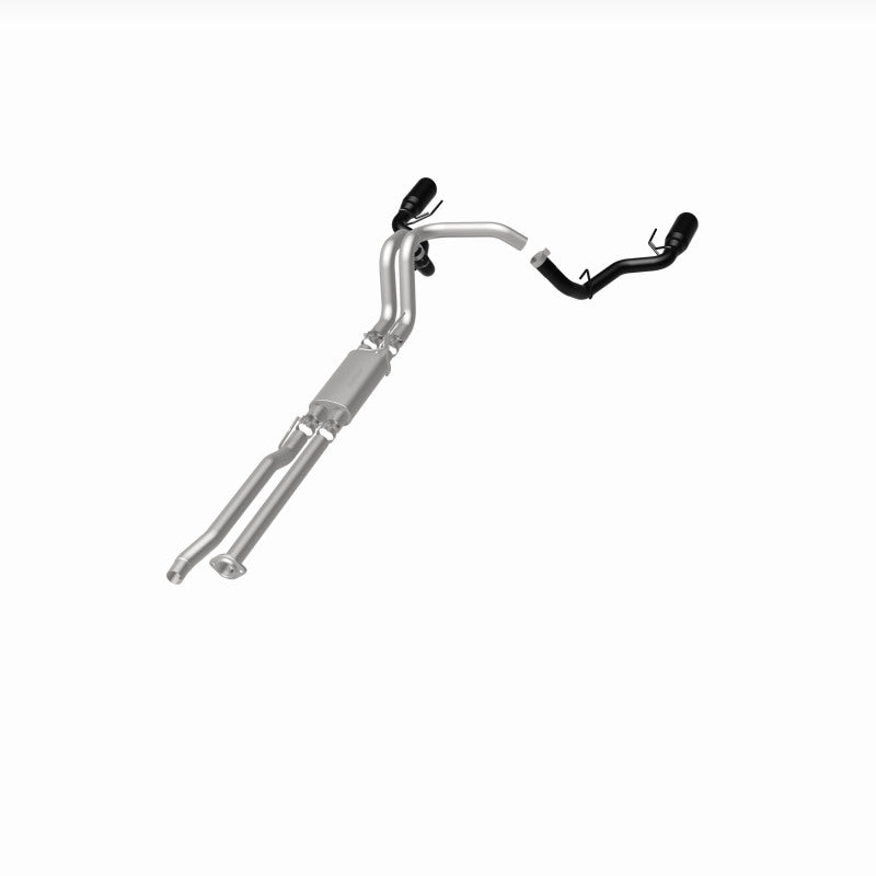 MagnaFlow SYS Cat-Back 2017 Ford F-150 Raptor 3.5L Dual Black Coated 3in Tips exhaust system for offroad truck accessories online.