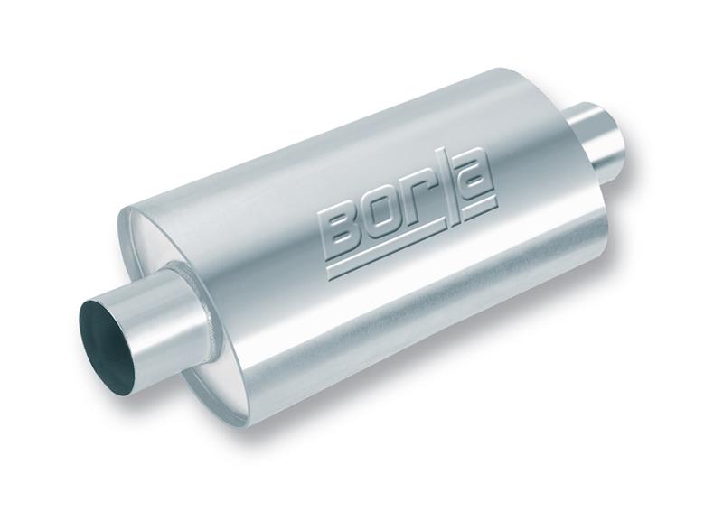 Borla XR-1 Multi-Core 3in Center/Center 16in x 4.25in x 7.88in Oval Racing Muffler Secondary image