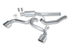 Borla 09-15 Mitsubishi Lancer Ralliart 2.0L 4cyl MT 6spd AWD Catback Exhaust components.