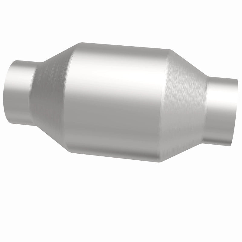 MagnaFlow Conv Univ 2.25in Inlet/Outlet Center/Center Round for offroad parts