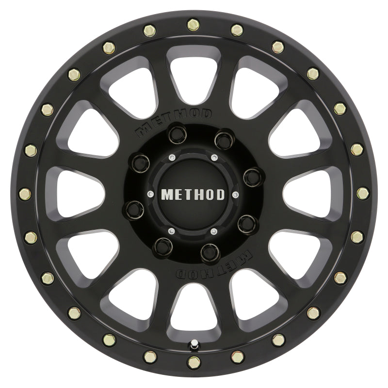 Method MR305 NV HD 17x8.5 0mm Offset 8x180 130.81mm CB Matte Black Wheel Secondary image