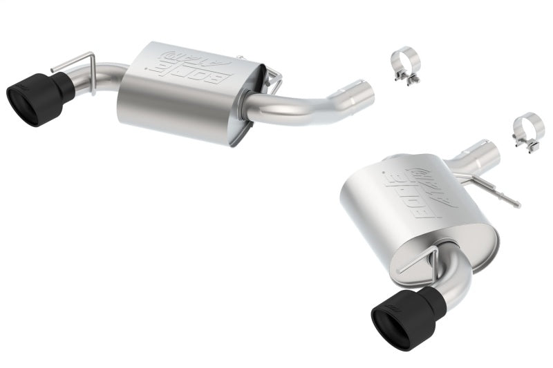 Borla 2016 Chevy Camaro SS V8 AT/MT ATAK Rear Section Exhaust w/o NPP Valves Ceramic Black Secondary image