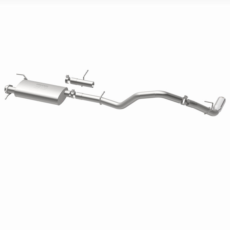 MagnaFlow CatBack 18-19 Ford Expedition V6 3.5L Gas 3in Polished Stainless Exhaust for offroad performance upgrades.
