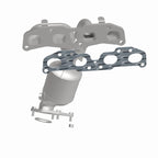 MagnaFlow Conv DF 07-10 Nissan Altima 2.5L Manifold (49 State) with gasket design.