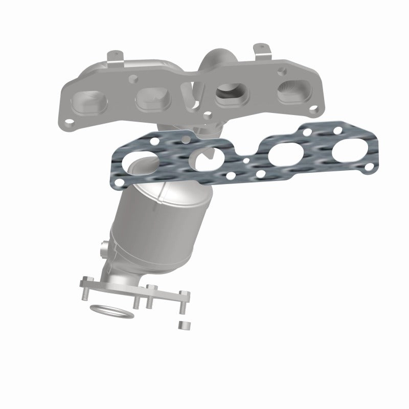 MagnaFlow Conv DF 07-10 Nissan Altima 2.5L Manifold (49 State) with gasket design.