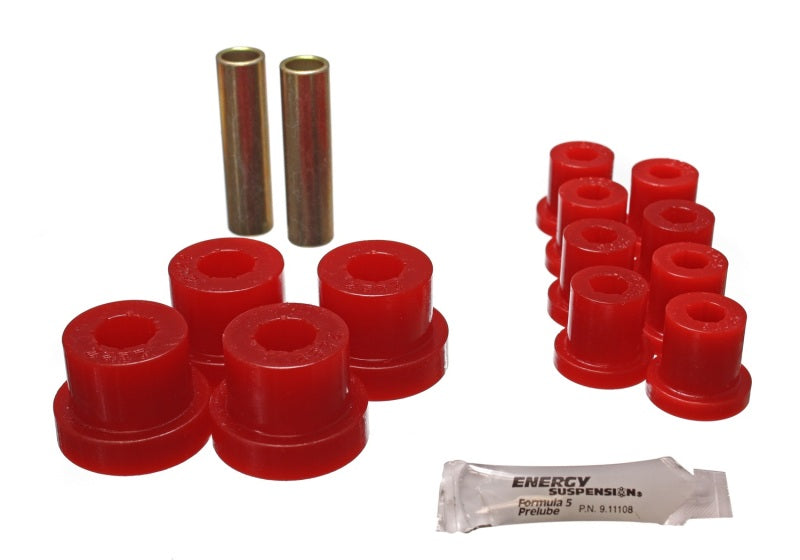 Energy Suspension Jeep Spring Bushing Set - Red for offroad parts