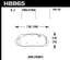 Hawk 18-19 Audi S5 Performance Ceramic Street Front Brake Pads dimensions