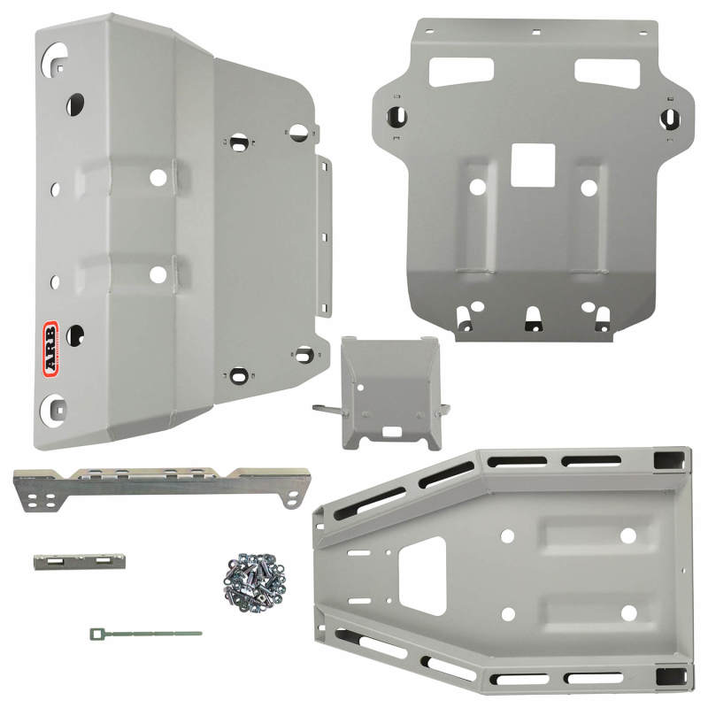 ARB Under Vehicle Protection Prado 150 W/Kinetic skid plates for offroad performance upgrades