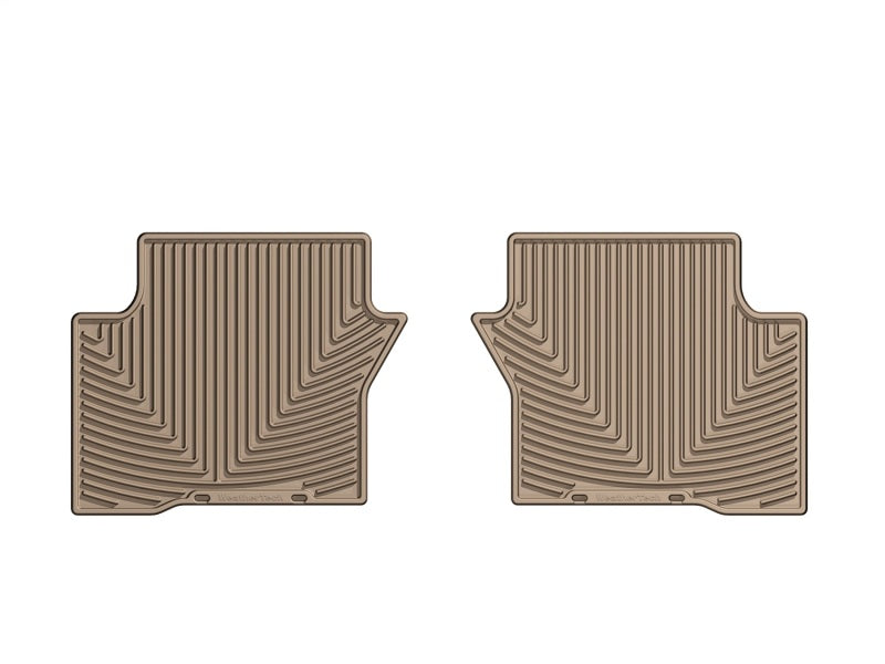 WeatherTech 10+ Honda Crosstour Rear Rubber Mats - Tan Secondary image