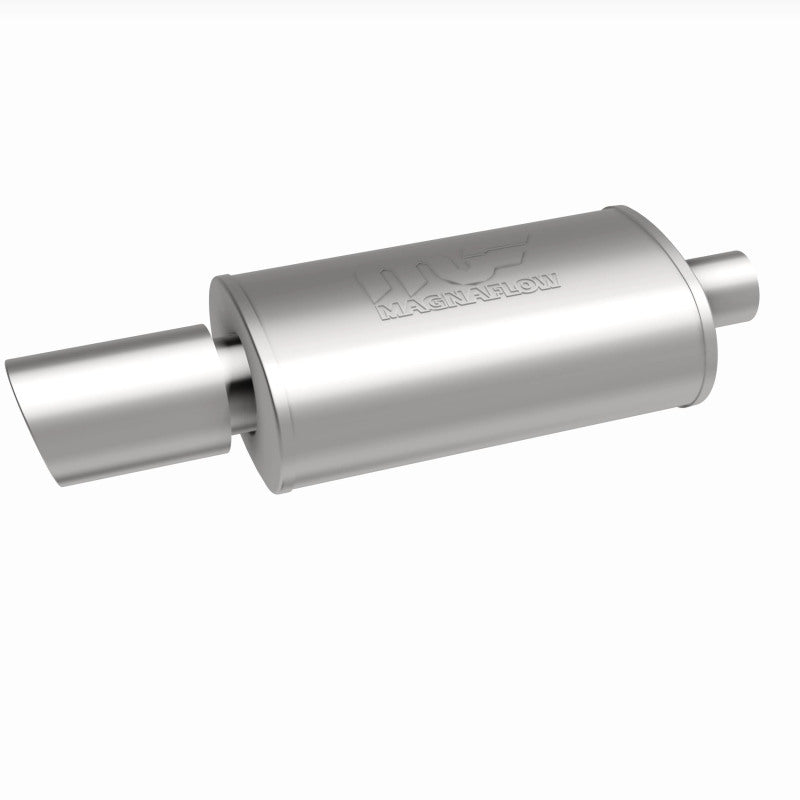 MagnaFlow Muffler W/Tip Mag SS 14X5X8 2.25/4. durable stainless steel off road parts