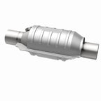 MagnaFlow Conv Univ 2.25 Single O2 FED stainless steel catalytic converter for offroad performance upgrades.