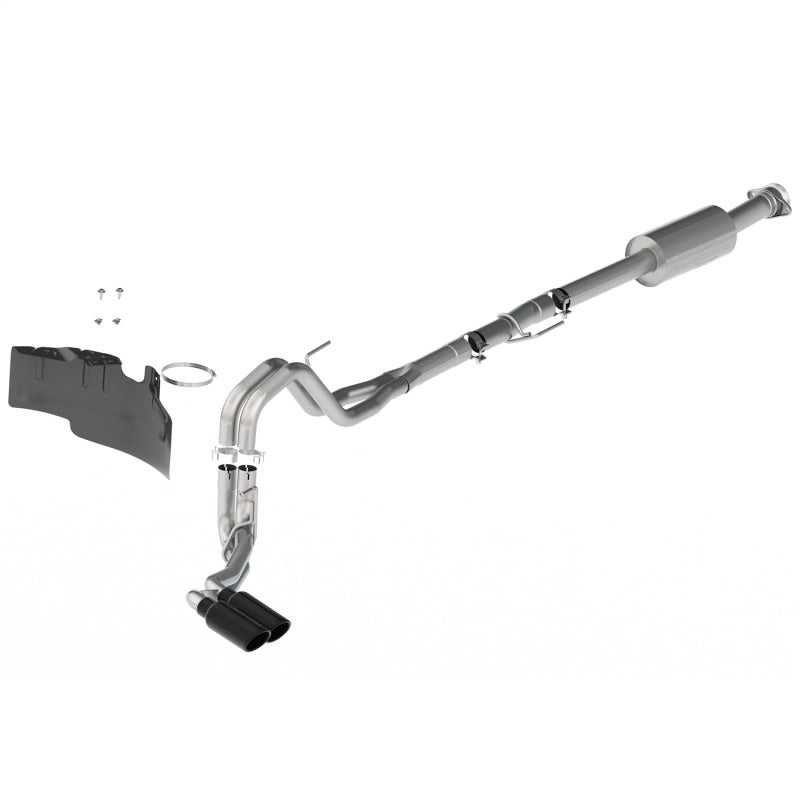 Ford Racing 21-22 F-150 2.7L/3.5L/5.0L Side Exit Extreme Exhaust - Black Tips Secondary image