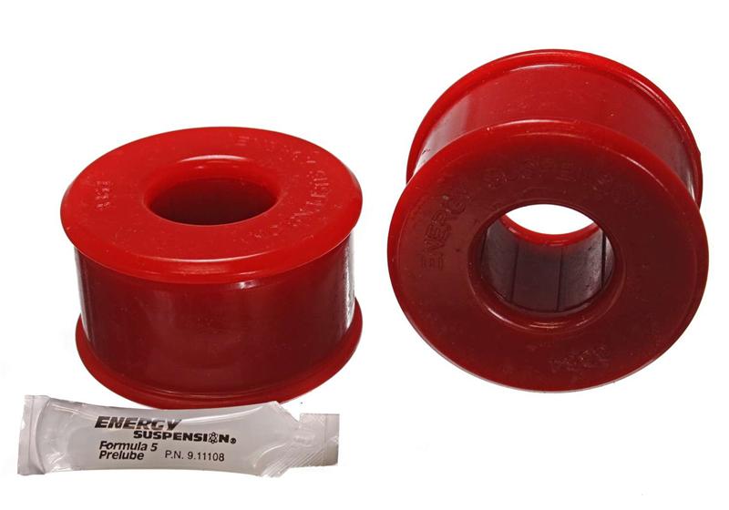 Energy Suspension 90-93 Acura Integra Red Rear Trailing Arm Bushing Set (Must reuse all metal parts) with formula packet.