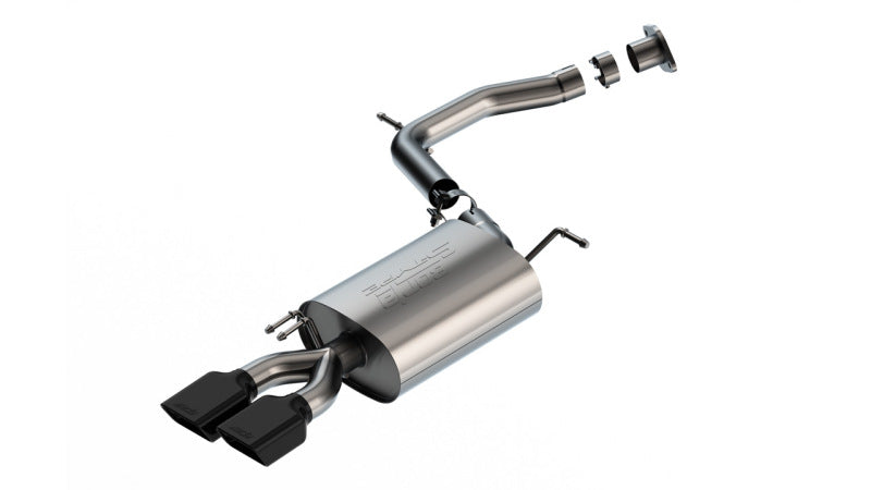 Borla 2023 Hyundai Palisade/20-22 Kia Telluride 3.8L V6 S-Type Axle-Back Exhaust w/ Black Chrome Tip Main image