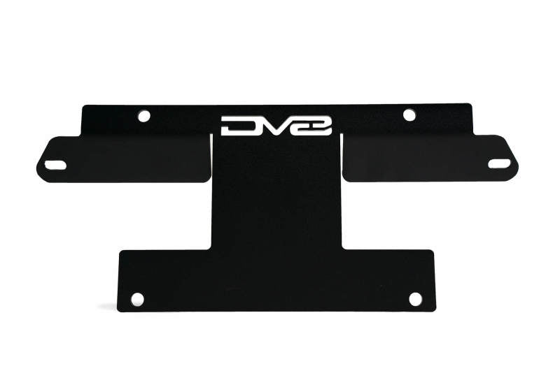 DV8 Offroad 21-22 Ford Bronco Factory Front Bumper Licence Relocation Bracket - Front for offroad performance upgrades