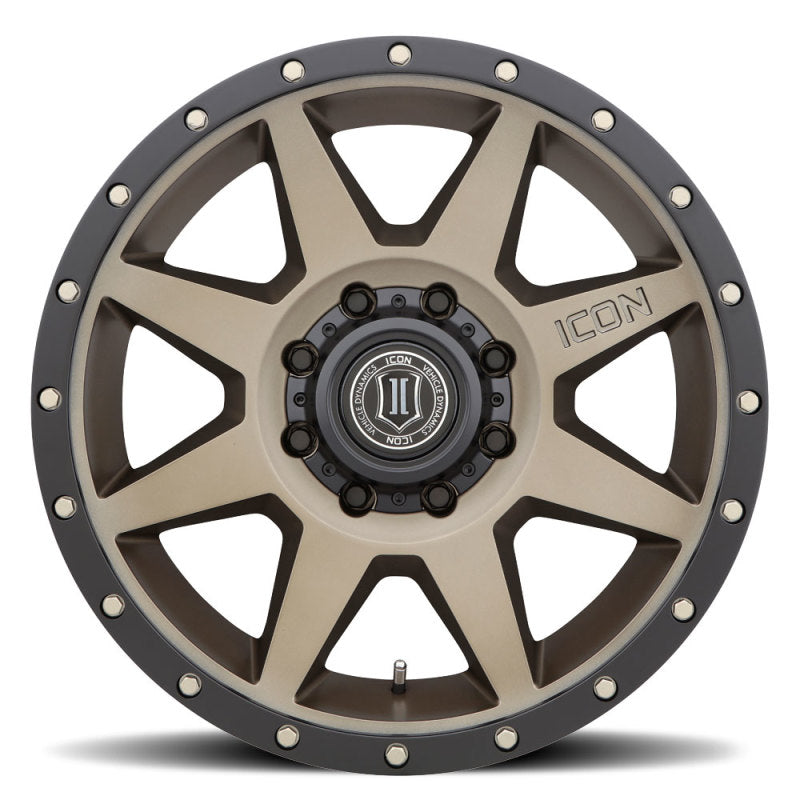 ICON Rebound 20x9 8x180 12mm Offset 5.5in BS Bronze Wheel Secondary image