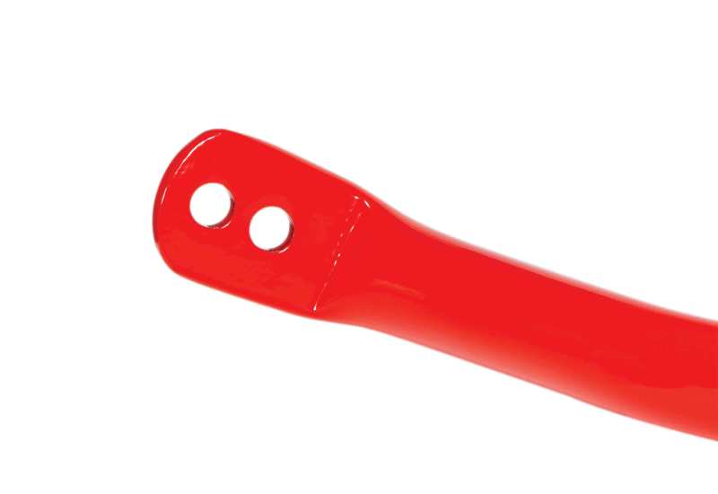 Eibach 32mm Front Anti-Roll-Kit for 09-11 Nissan 370Z / 08-11 Infiniti G37 (exc. AWD) close-up of red suspension part