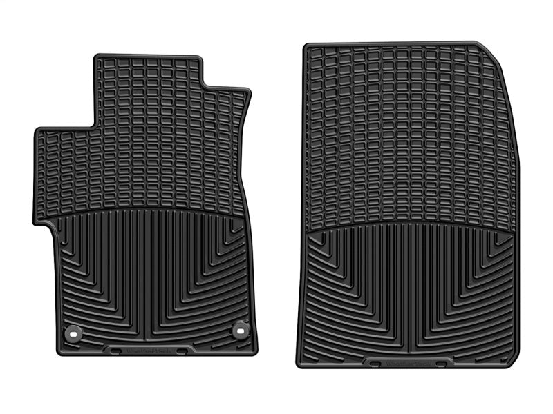 WeatherTech 12-14 Honda Civic Front Rubber Mats - Black Main image