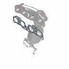 MagnaFlow Conv DF 07-10 Nissan Altima 2.5L Manifold (49 State) image illustrating parts installation.
