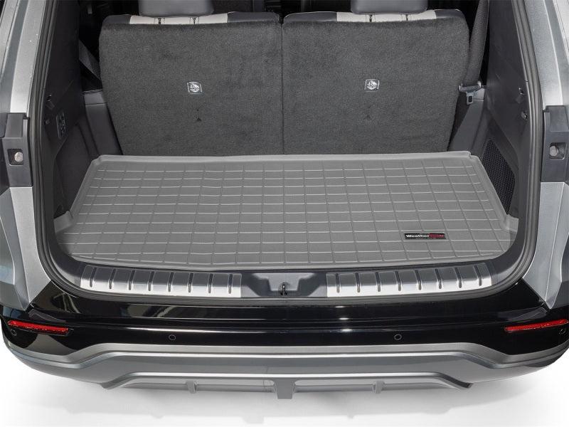 WeatherTech 2024 Toyota Grand Highlander (Incl. Hybrid) / Lexus TX/TX 500h Cargo Liners - Grey Secondary image