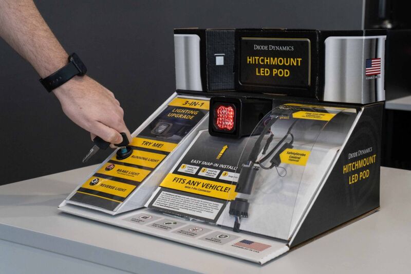 Diode Dynamics Stage Series Hitch Mount POP Countertop Display Secondary image