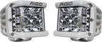 Rigid Industries D-SS - Flood - Set of 2 - White Housing for offroad lighting and electrical