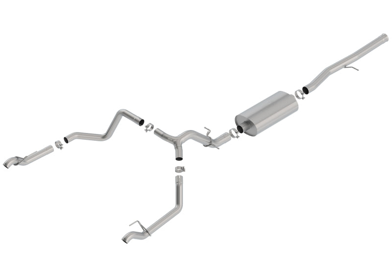 Borla 19 Chevrolet Silverado/GMC Sierra 1500 6.2L SS Touring Catback Exhaust parts for offroad upgrades