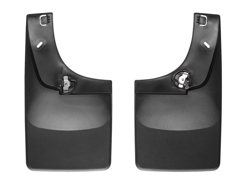 WeatherTech 04-08 Ford F250/F350 No Drill Mudflaps - Black Secondary image