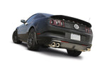 Borla 13-14 Mustang Shelby GT500 GT 5.8L V8 RWD Dual Split Rear Exit ATAK Exhaust Rear Section Only on sleek black car