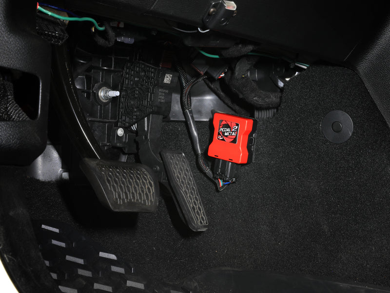 aFe 19-23 Chevrolet Silverado 1500 / 07-10 Dodge RAM 1500 Pedal 2 Metal Throttle Enhancer Secondary image