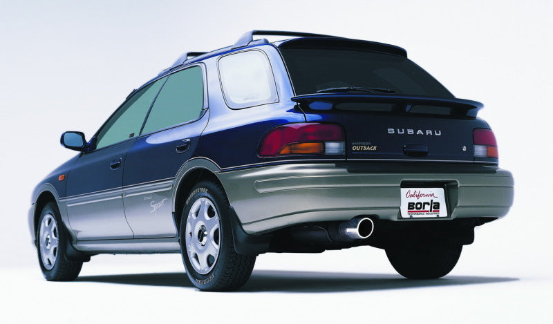 Borla 00 Subaru Impreza 2.2L/2.5L / 00-01 Outback 2.2L/2.5L Catback Exhaust on Subaru Outback