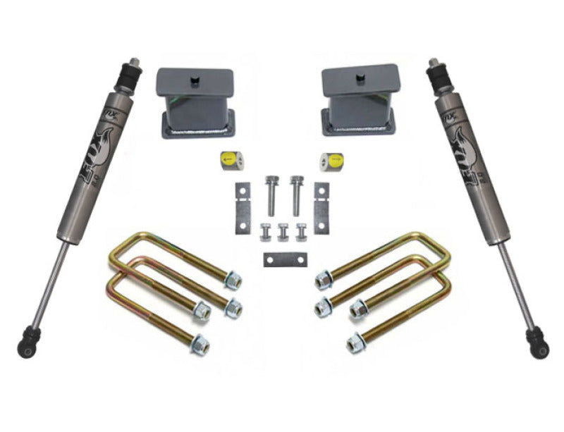 MaxTrac 07- 18 Toyota Tundra 2WD 4in Rear Lift Kit components