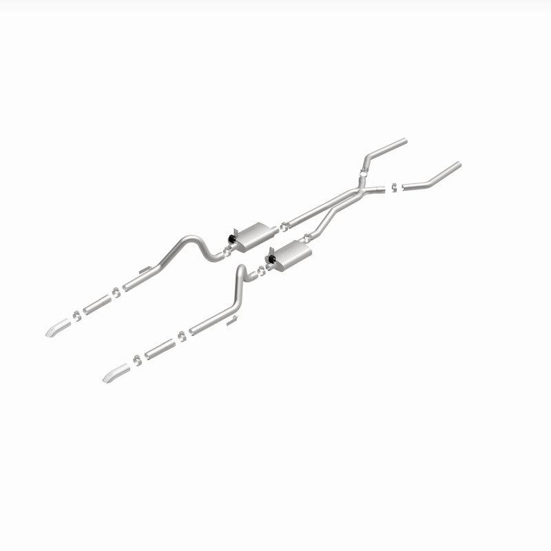 MagnaFlow Sys C/B 64-66 Ford Mustang 2.5inch performance exhaust system