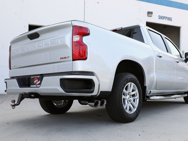 aFe Rebel XD Series 3 IN 304 Stainless Steel DPF-Back Exhaust w/Dual Polished Tips Secondary image