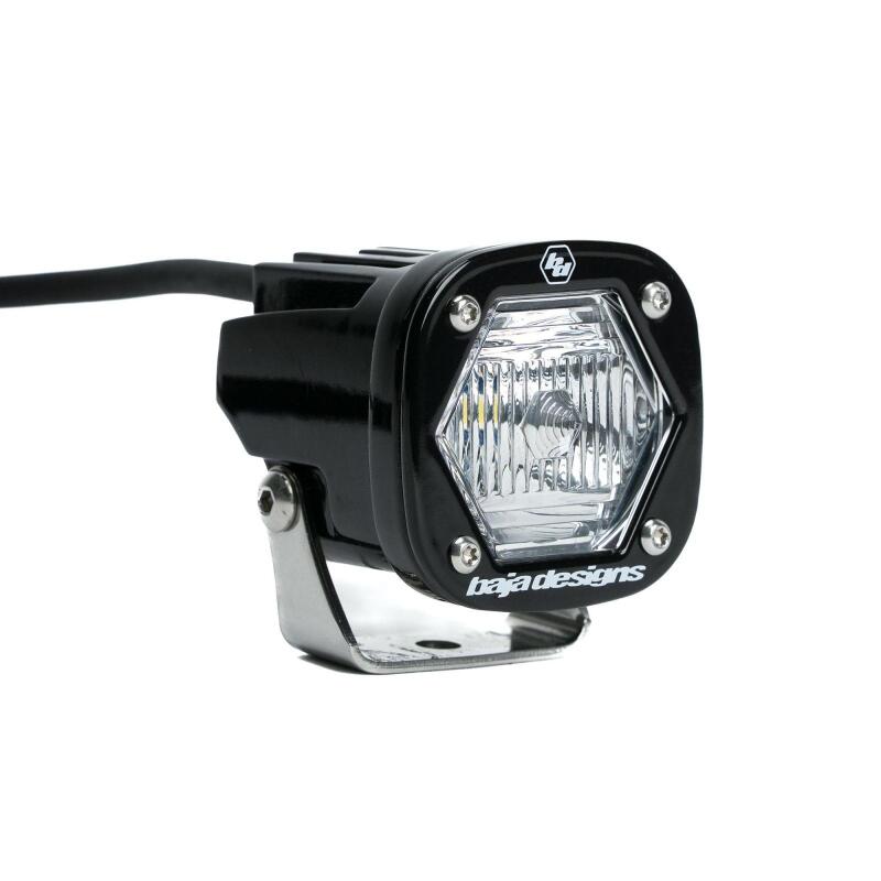 Baja Designs S1 Universal Auxiliary Light Pod w/ Trail Lens - Clear for offroad lighting and electrical, perfect for Jeep accessories. Main image