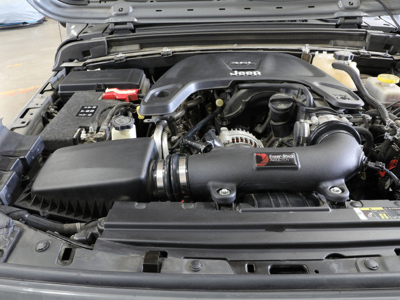 aFe Super Stock Induction System Pro 5R Media Jeep 18-21 Wrangler JL / 20-21 Gladiator JT V6-3.6L Secondary image