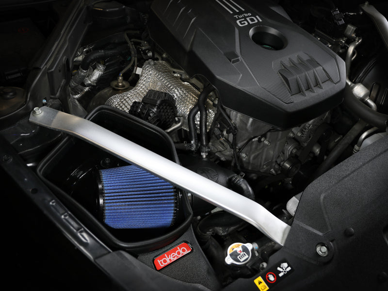 aFe 18-21 Kia Stinger L4 2.0L (t) Takeda Stage-2 Cold Air Intake System w/ Pro 5R Filter Secondary image