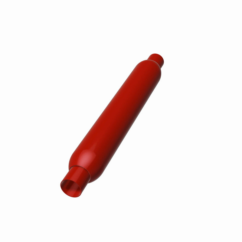 MagnaFlow Muffler Red Pack Series Glasspack 3.5in Rd 22in Body Length 2in/2in Inlet/Outlet for offroad performance upgrades