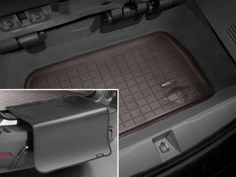 WeatherTech 2011+ Honda Odyssey Cargo With Bumper Protector - Cocoa Secondary image