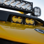 Baja Designs 2024+ Can-Am Maverick R S2 Pro Hood Light Kit on vehicle