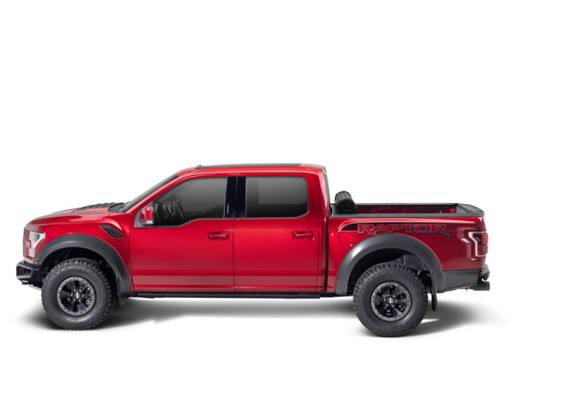 BAK 17-21 Honda Ridgeline Revolver X4s 5.4ft Bed Cover on red truck