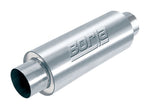 Borla XR-1 Racing Sportsman 3 inch Outlet / 3 inch Inlet Round Muffler for offroad performance upgrades